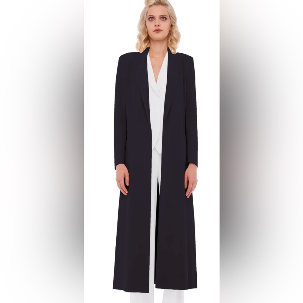 Norma Kamali Single Breasted Coat